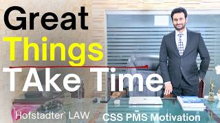 Hofstadter`s Law | Great Things Take Time | CSS PMS MOTIVATION