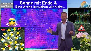 Sonne mit Ende & eine Arche brauchen wir nicht ;). Aktuelle Wetter- & Regenvorhersage 10.-20.05.2024