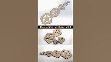 Non-Circular Gears Transform #3dprinting #3dcad #woodgear #trendingdesign #caddesign #solidworks3d