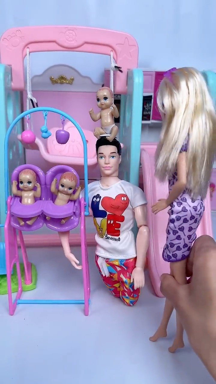 Satisfying With Unboxing Barbie Princess & Slide Set Toys, ASMR