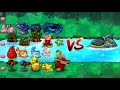 All Super Plants Vs Shark Submarine Zombie | Plants Vs Zombies Fusion