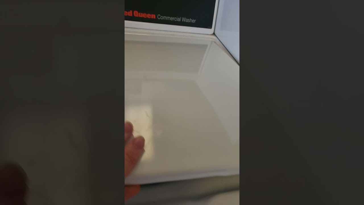 Speed queen coin operated washer agitation