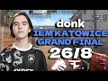 Cs2 pov spirit donk 268 vs faze overpass iem katowice 2024 grand final