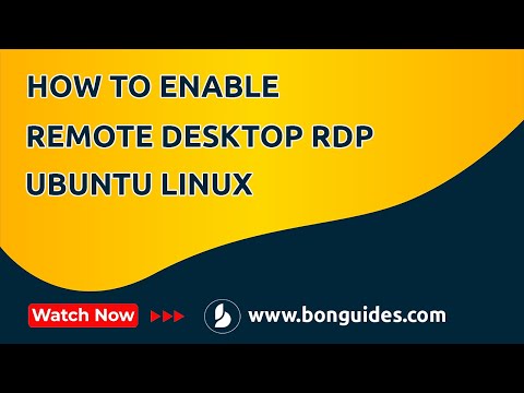 How to Enable Remote Desktop RDP on Ubuntu Linux