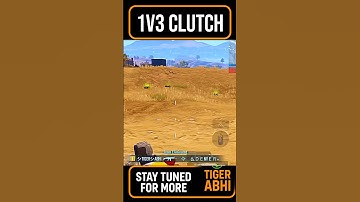 FAST & FURIOUS 1v3 CLUTCH 😂 | BGMI Gameplay #bgmi #1v3clutch #tigerabhi