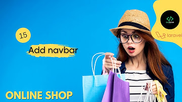 15 | laravel ecommerce project | laravel 10 | Website Add navbar