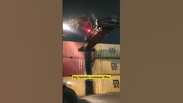 Container lifter Big Machine #short #short # #shortsvideo #youtubeshorts