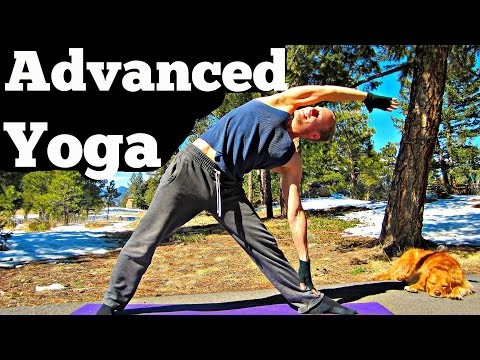 20 Min Yoga For Men Advanced Strength Workout - Killer Power Yoga For All! #yogaformen #poweryoga