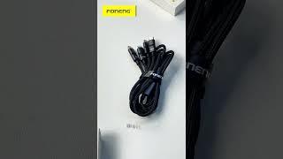 Foneng XS10 2 in 1, 3 in 1 Metal head braided cable 60W  #foneng