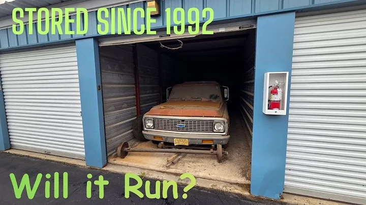 Vintage Chevy C10 Sitting for 33 Years - Will It Run?