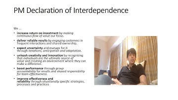 Agile PM Declaration of Interdependence