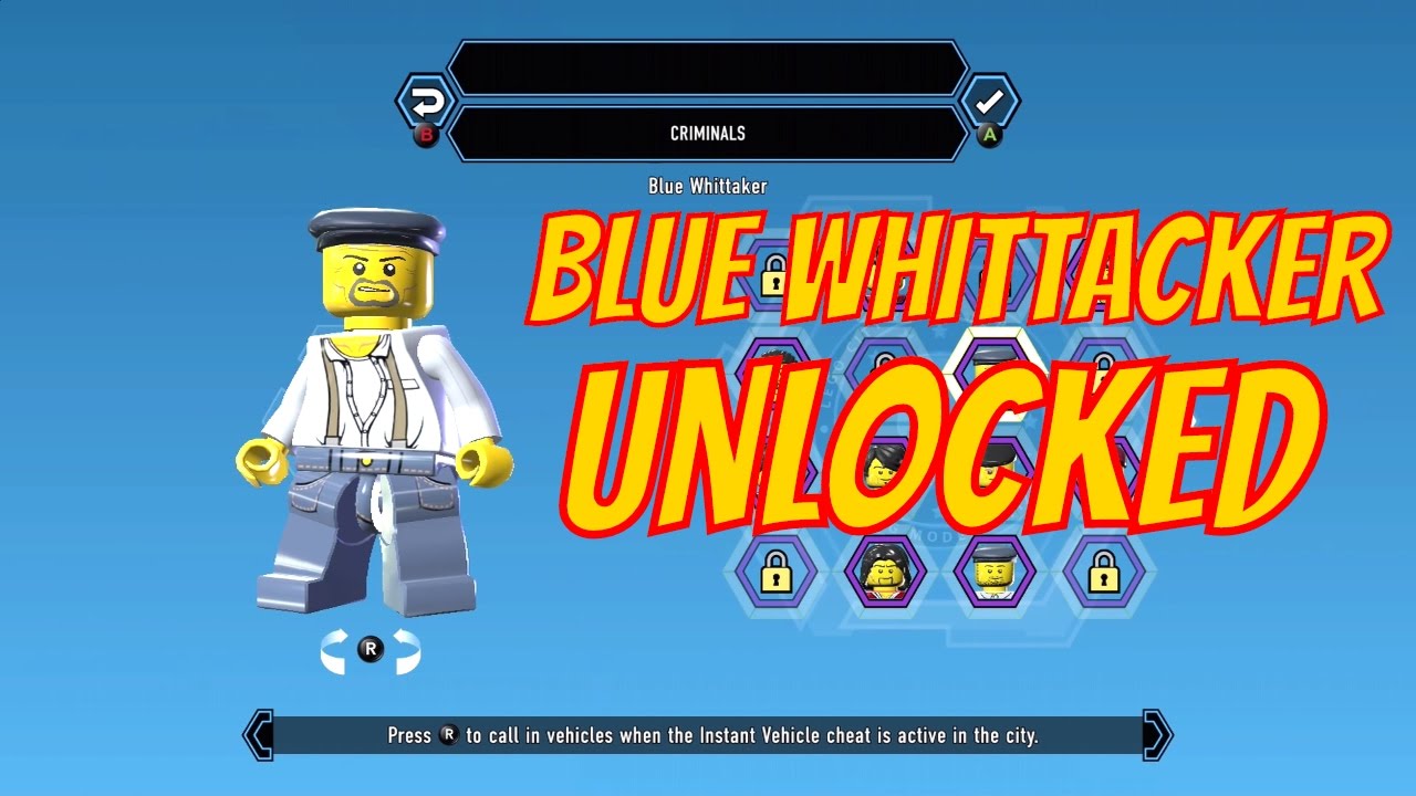 LEGO City Undercover Remastered Beefy Baker Unlock Location and Free Roam  Gameplay by JayShockblast