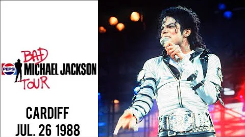Michael Jackson - Bad Tour Live in Cardiff (July 2...