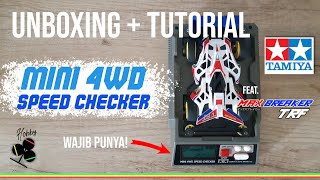 Unboxing Rare Item + Tutorial Tamiya Mini4wd  [ミニ四駆] Speed Checker [item: 15183]