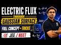 Electric Flux through Gaussian Surface | Full Concept + Tricks | JEE NEET
