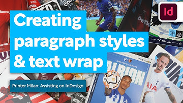 Using Paragraph Styles & Text Wrap in InDesign