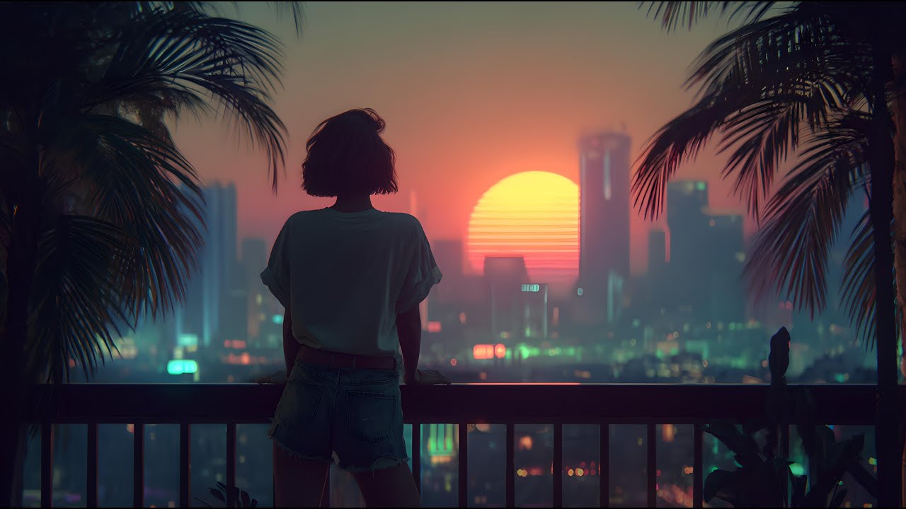 ＢＡＣＫ　ＴＯ　１９８５ [ Synthwave - Retrowave - Dreamwave Mix ] | Dreamy City Sunset Vibes