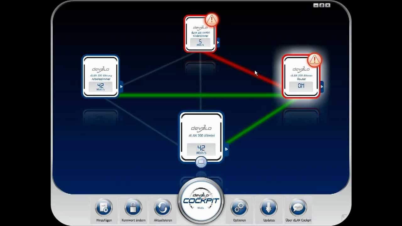 Devolo dLAN Cockpit via Routershop