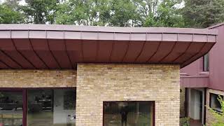 Badger roof drone video