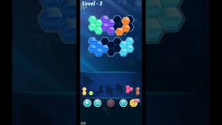 BLOCKS HEXA PUZZLE PREMIUM PUZZLE PACK 9  MANIA LEVEL 3 SOLVED screenshot 3