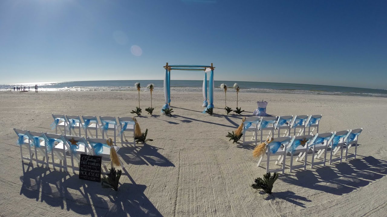 Florida Gulf Beach Weddings Time Lapse