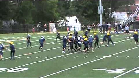 Luke for a 10 yard gain