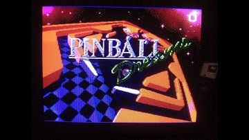 Pinball Dreams preview on Amstrad CPC 6128