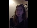 Lia Marie Johnson Drunk and Crying , Swearing at Fans