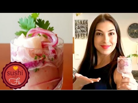 CEVICHE DE TILÁPIA | Como Fazer Sushi | Com a Fê