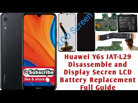 HUAWEI Y6S JAT-L29 LCD REPLACEMENT HUAWEI Y6S DISASSEMBLY - LCD REPLACEMENT