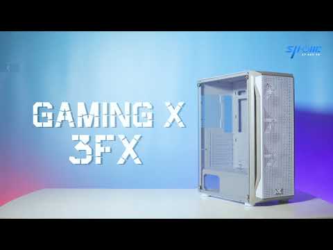 XIGMATEK GamingX 3FX Vỏ Case Thoáng Mát cho PC Gaming, Đồ Họa