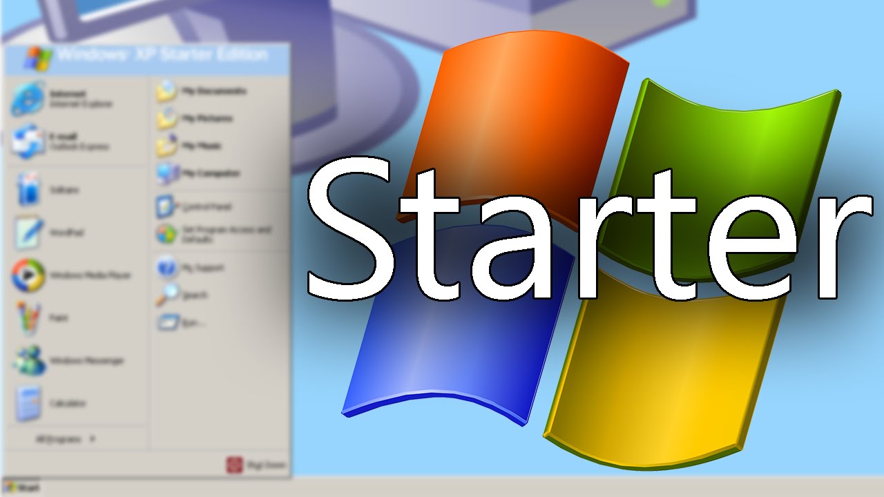 Windows Xp Starter: Installation & Demo - Youtube