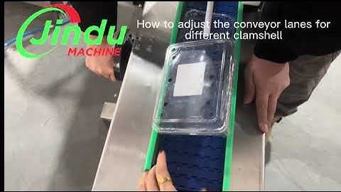 How to Adjust the Clamshell Conveyor on Your Blueberry Weigh & Fill Machine