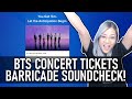 I GOT BARRICADE SOUNDCHECK | BTS Map Of the Soul Tour