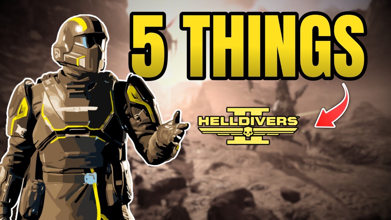 5 Things I Wish I Knew Before Playing (Helldivers 2)