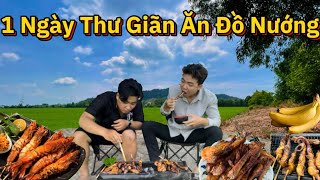 Đình Thái Vlog - 1 Ngày Thư Giãn Ăn Đồ Nướng - Bất Ổn !!!
