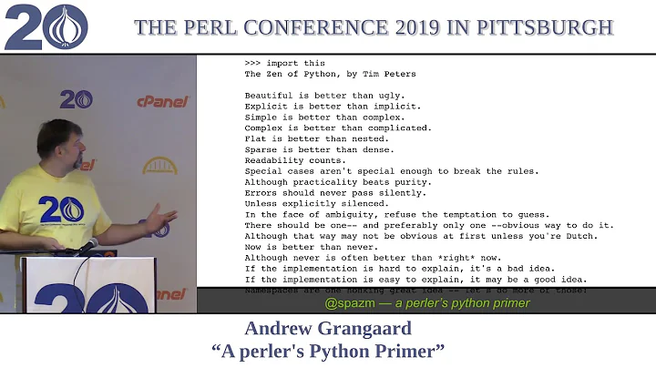 Andrew Grangaard - "A perler's Python Primer"