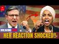 JUST NOW: Mike Johnson Silences Ilhan Omar in Powerful Floor Speech...She Had No Response