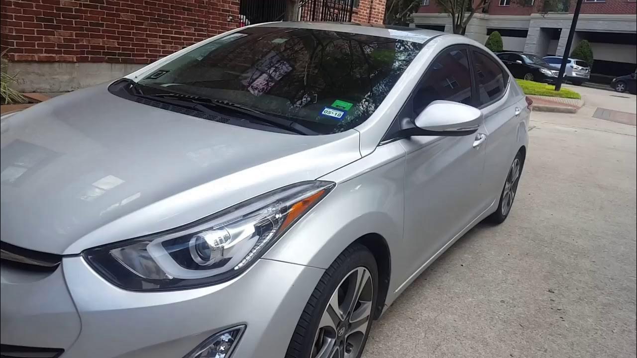 2015 Hyundai Elantra battery removal - YouTube