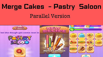 Merge Cakes Pastry Saloon From Poki  | A Parallel Version | Unlock Different Pastries and Deserts