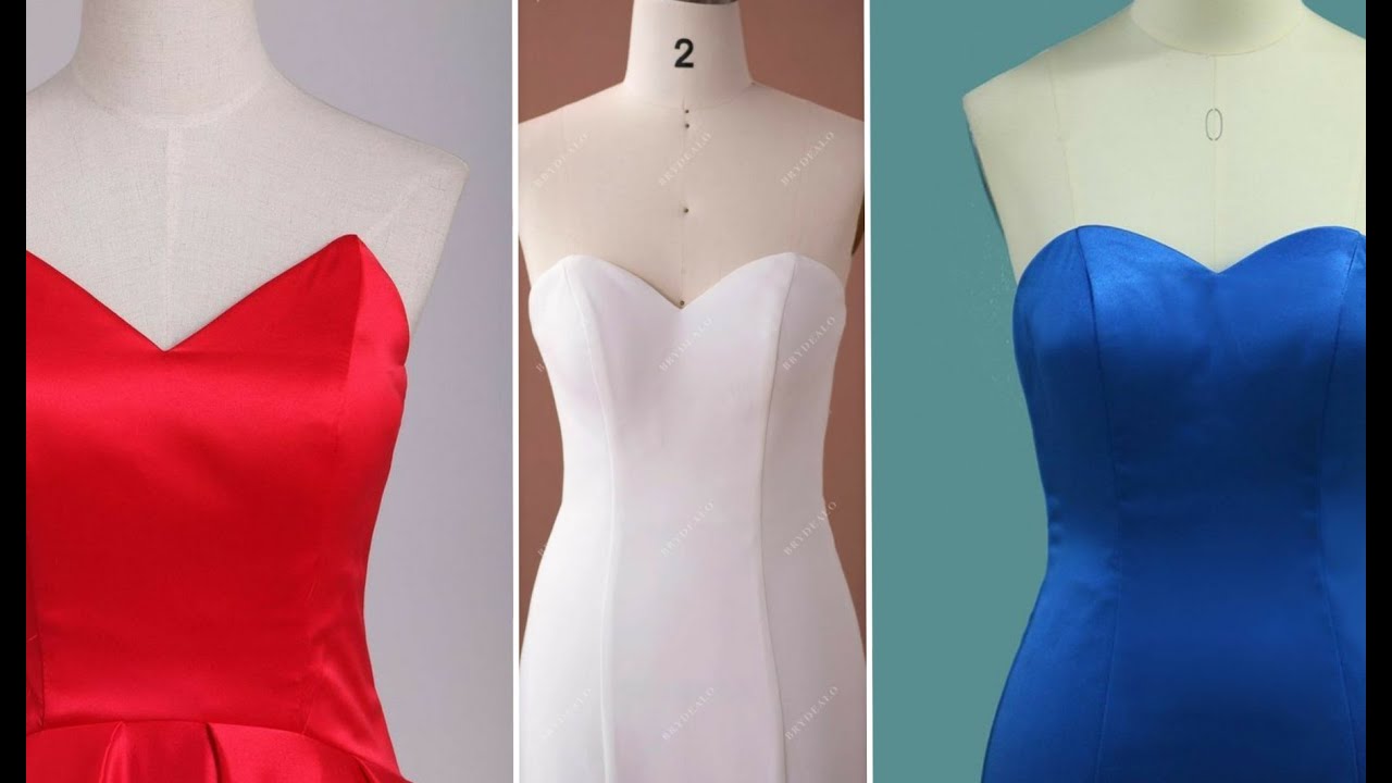 تفصيل كب الفستان السواريه