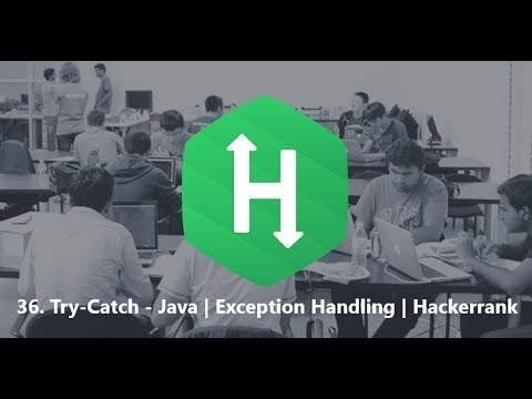 36. Exception Handling (Try-Catch) - Java | Exception Handling ...