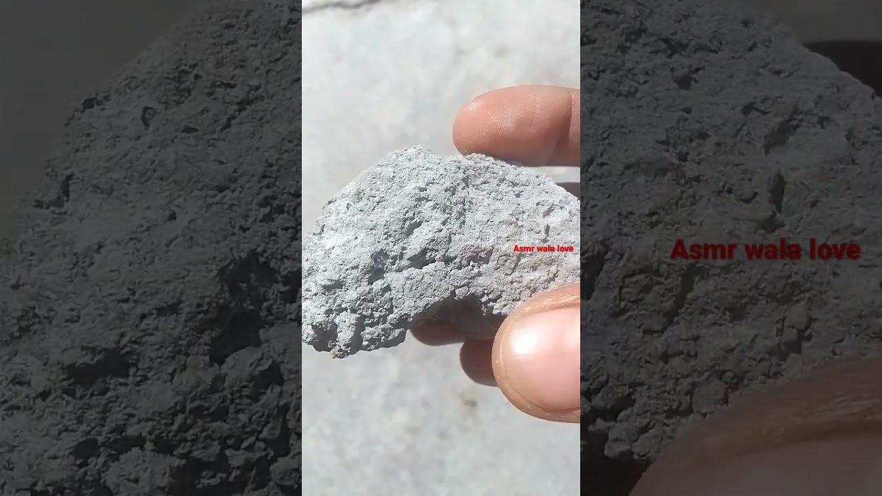 Eating Big piece of Cement 🤤