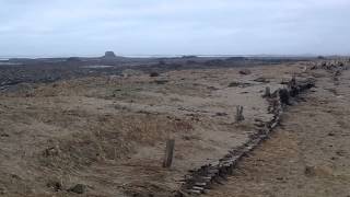 LE SILLON DU TALBERT  RAVAGE  PAR LA TEMPETE