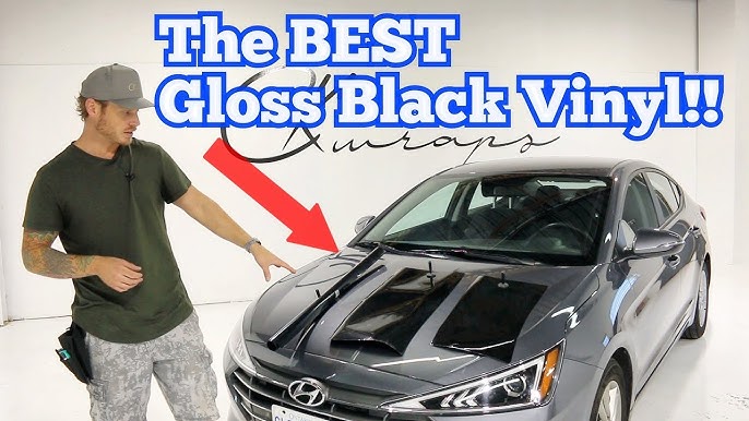  VViViD Gloss Black Vinyl Wrap Adhesive Film Air