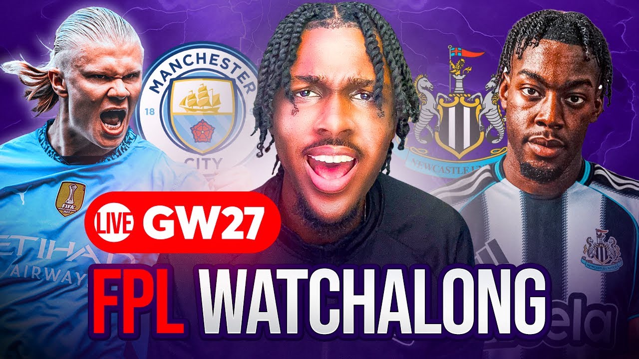 LIVE FPL WATCHALONG: MAN CITY vs NEWCASTLE🔥| HAALAND CAPTAIN🚨| Fantasy Premier League 25/26
