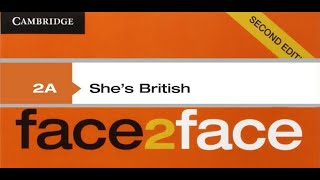 face2ace starter 2nd 2A