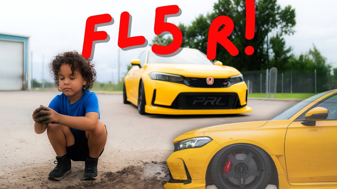 My Yellow Civic Type R! | FL5 WalkAround - YouTube