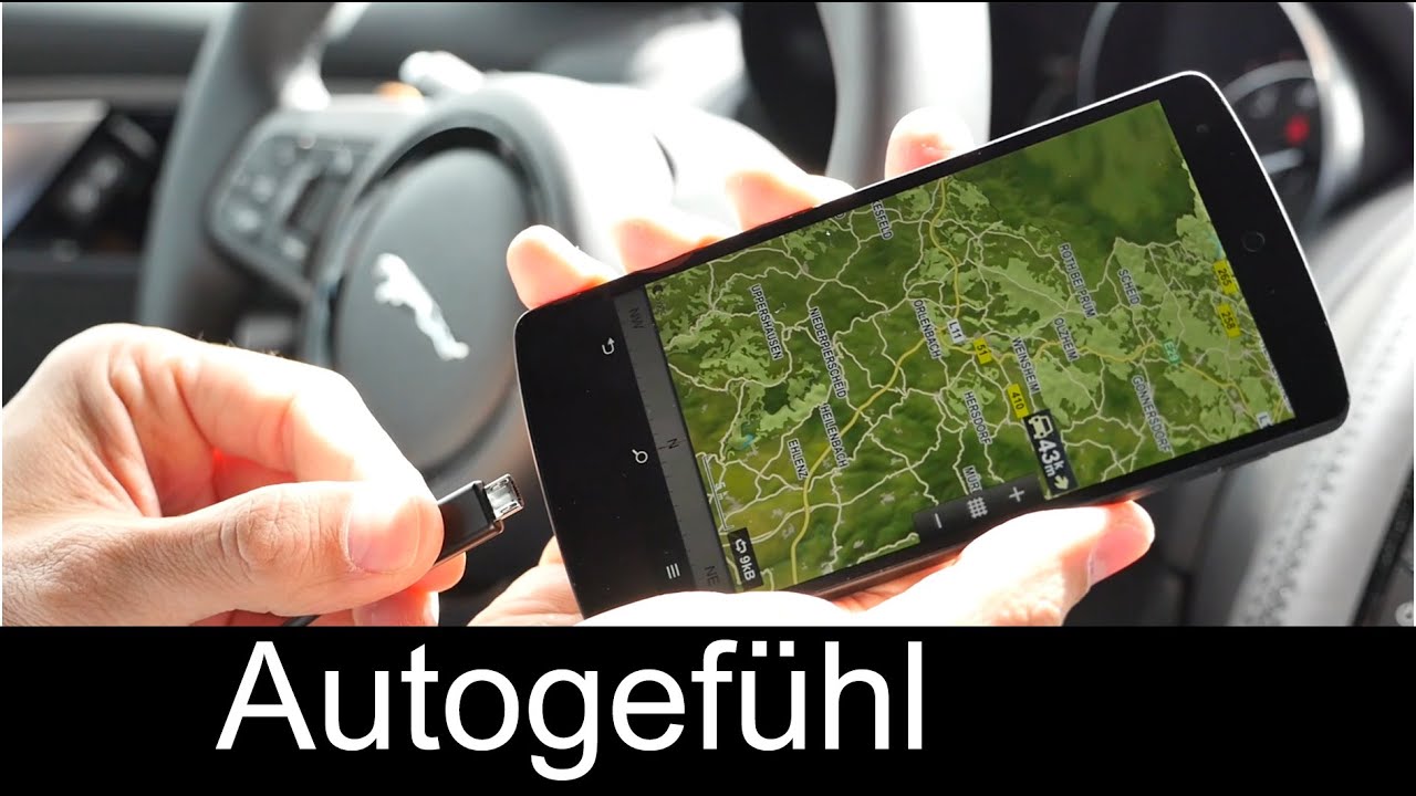 neuero ship unloader Jaguar Land Rover InControl Apps new smartphone connectivity software by Bosch demonstration