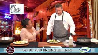 RESTAURANT SHOW | Black Marlin: Shrimp Wrap & Salmon Salad | 3-31-2016 | Only on WHHI-TV